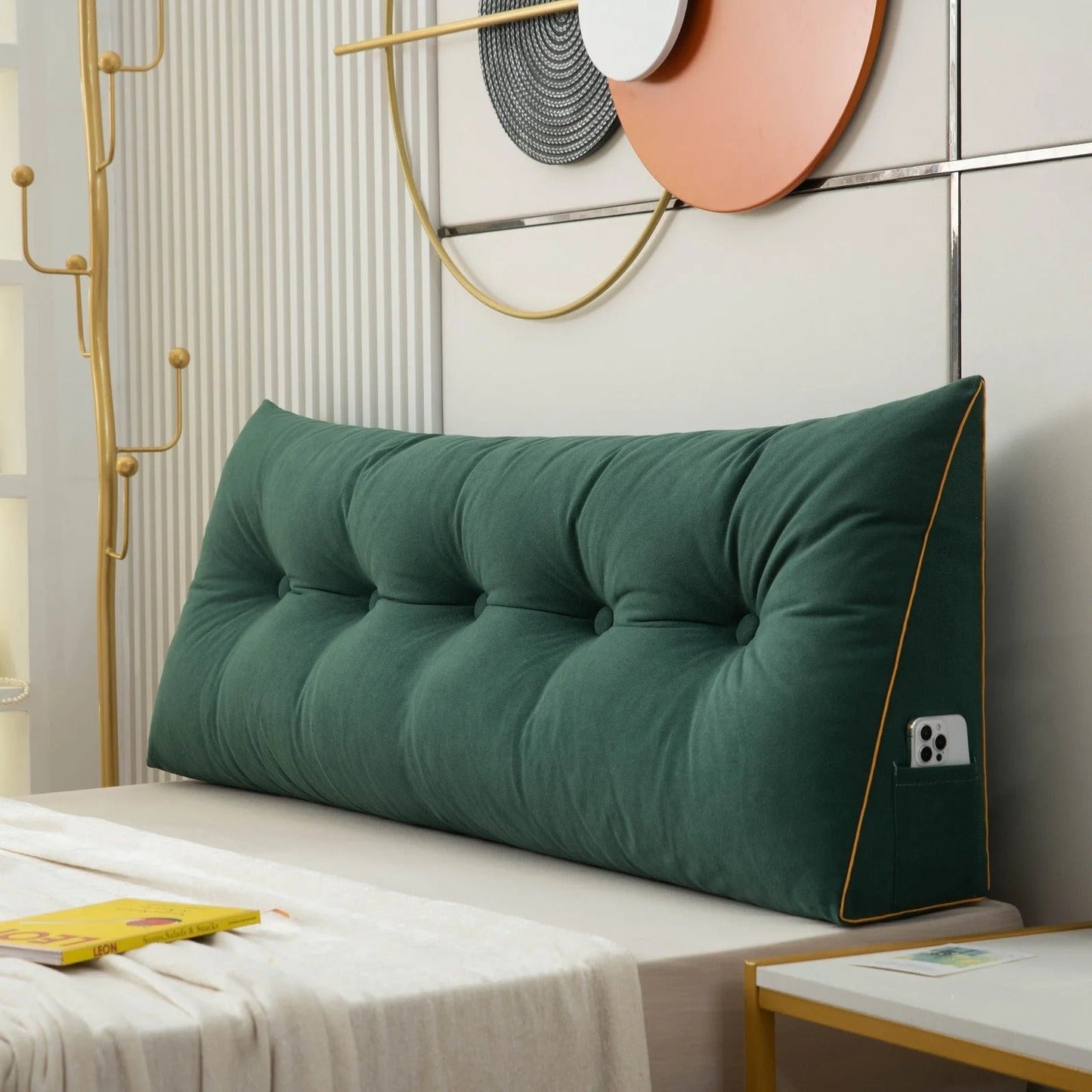 Luxe chique wigkussen