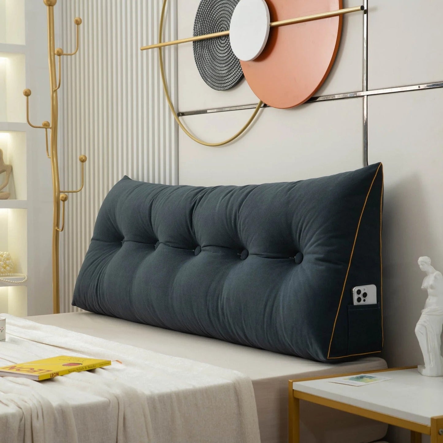 Luxe chique wigkussen
